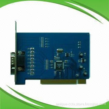 H.264 Compression D1 Preview 4-channel DVR Card with Dual-stream